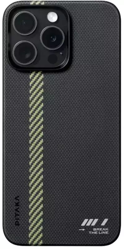 Чохол-накладка Pitaka MagEZ Case 5 Break The Line для iPhone 15 Pro Max